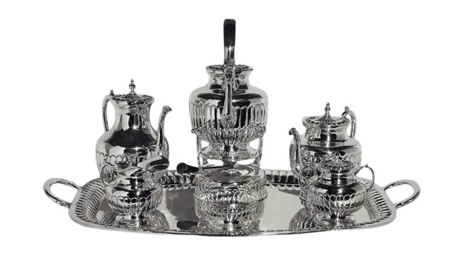 Juego de té Melón de Gallones.