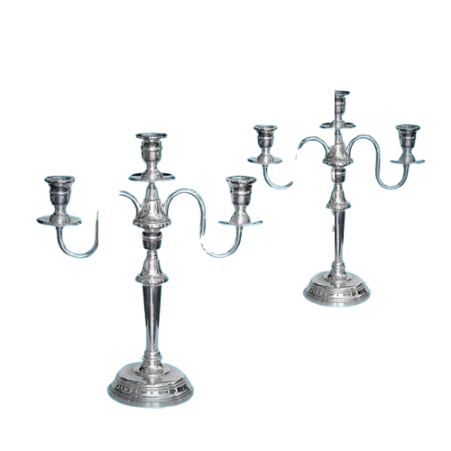 Candelabro de tubo.